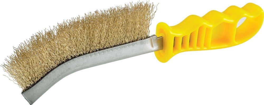 FORTIS Universal-Handdrahtbürste Messingewellt Produktbild img1 L