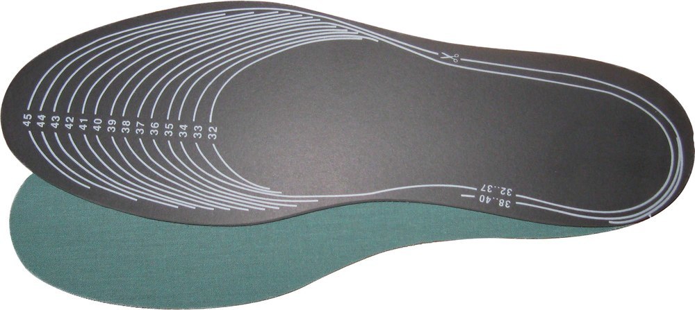 FORTIS Einlegesohle ganzflächig zuschneidbar schwarz Einheitsgröße Produktbild img1 L