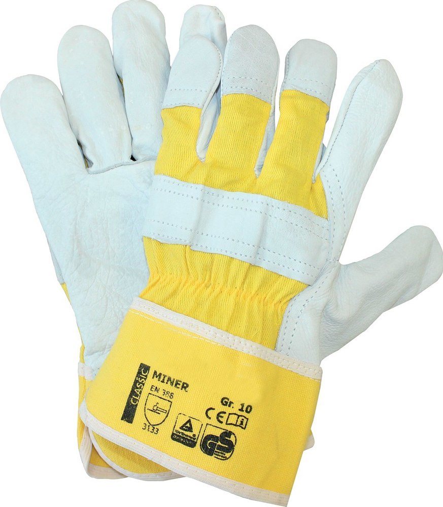 FORTIS Handschuh Miner Rindleder Größe 10 Produktbild img1 L