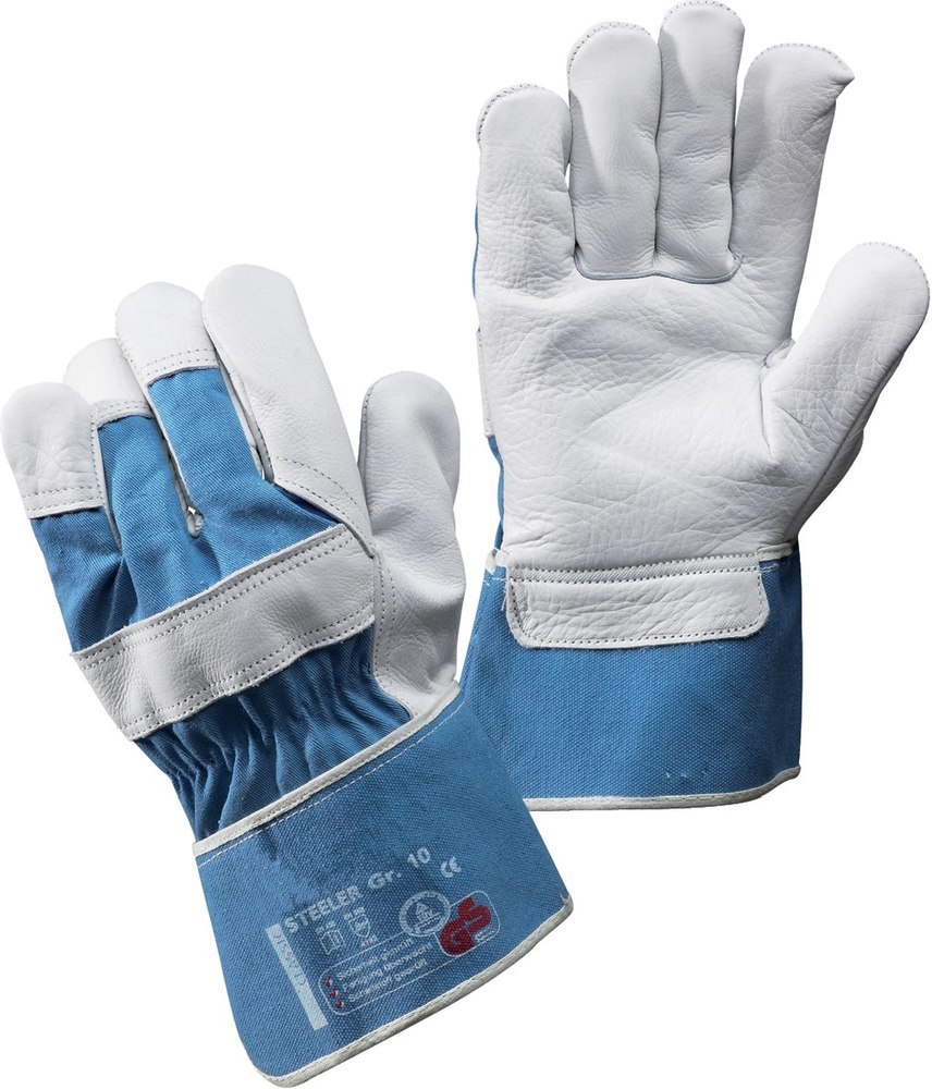 FORTIS Lederhandschuh Steeler blau Produktbild img1 L