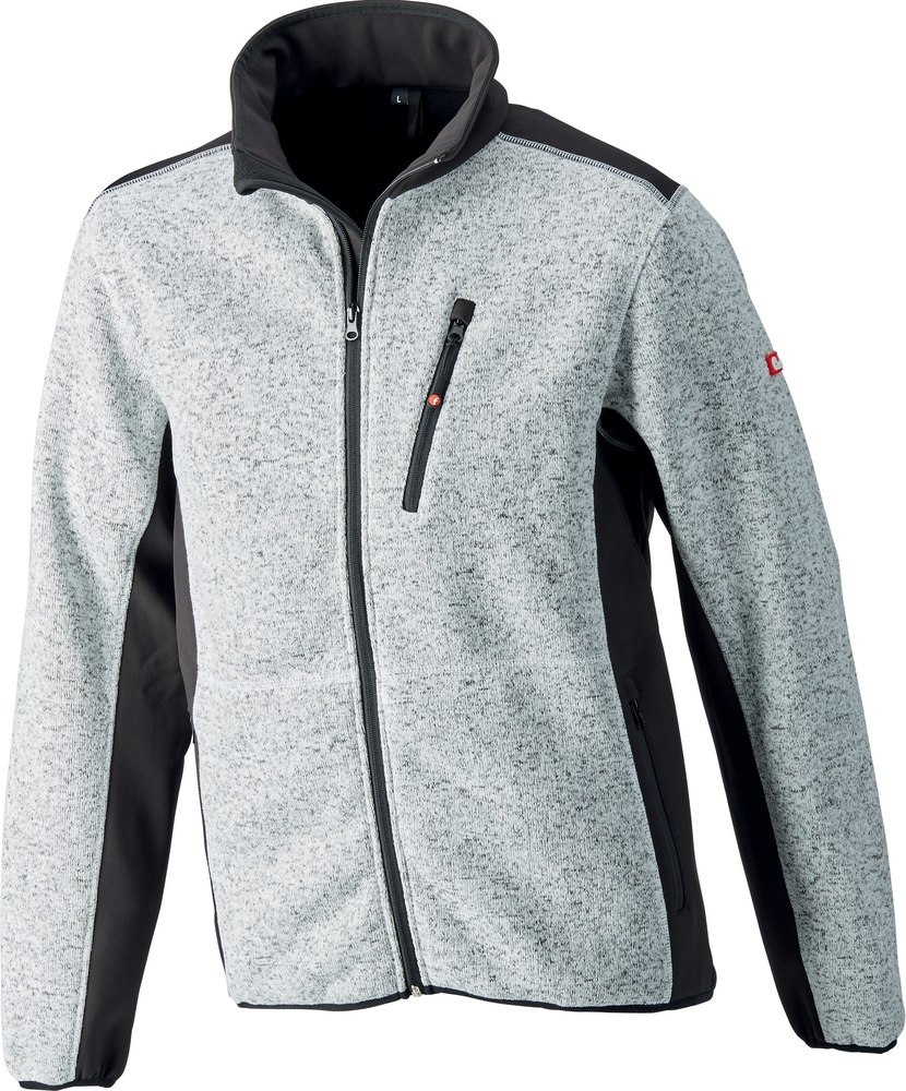 FORTIS Twenty-Four Strickjacke hellgrau/schwarz Produktbild img1 L