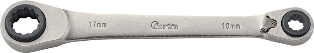 FORTIS Quadro-Ratschenschlüssel 10x13/17x19mm Produktbild img1 L