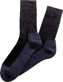 FORTIS Freizeitsocke Dunova schwarz/blau Produktbild