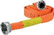 FORTIS Bau-/Industrieflachschlauch orange mit 2 Leckageschiebern STORZ Produktbild img2 S