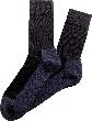 FORTIS Freizeitsocke Dunova schwarz/blau Produktbild