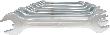 FORTIS Doppelmaulschlüssel-Satz DIN 3110 10-teilig 6-27mm Produktbild