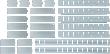 FORTIS Einteilungs-Satz für Schubladen 568x398mm 23-teilig Produktbild img2 S
