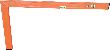 FORTIS Bauwinkel 90° 2 Libellen Pulverbeschichtet 1mm/m 80x40cm Produktbild
