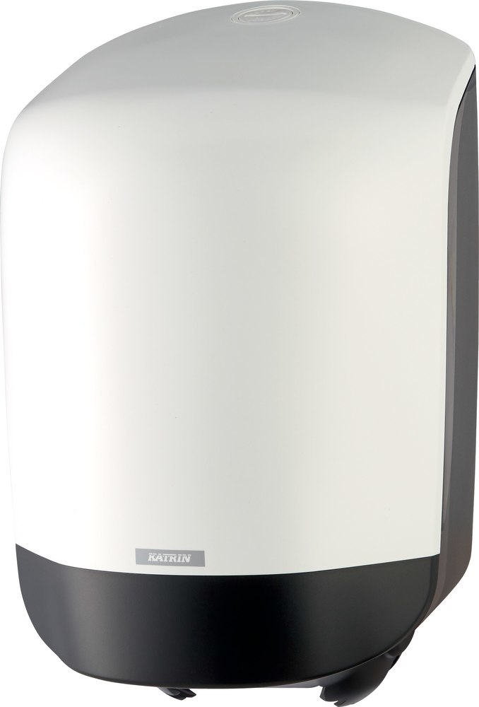 KATRIN Papier Handtuchspender Inclusive Centerfeed S weiß 186x344x174mm (BxLxT) Produktbild img1 L