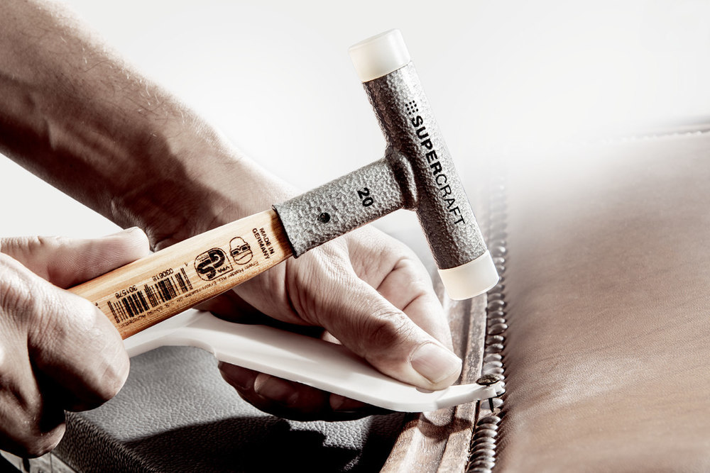 SUPERCRAFT-Schonhammer, mit schwingungsdämpfendem, ergonomisch geformtem und lackiertem Hickorystiel Produktbild img13 L