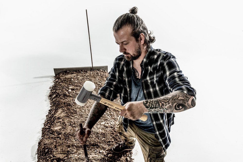 SUPERCRAFT-Schonhammer, mit schwingungsdämpfendem, ergonomisch geformtem und lackiertem Hickorystiel Produktbild img20 L