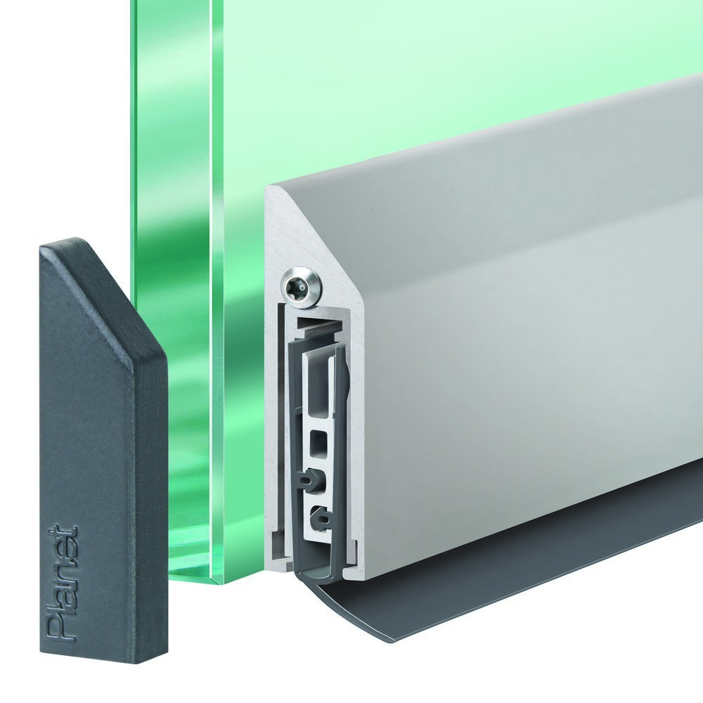 PLANET Glastürdichtung KG-SM-Set schmal, Silikon Produktbild img6 L