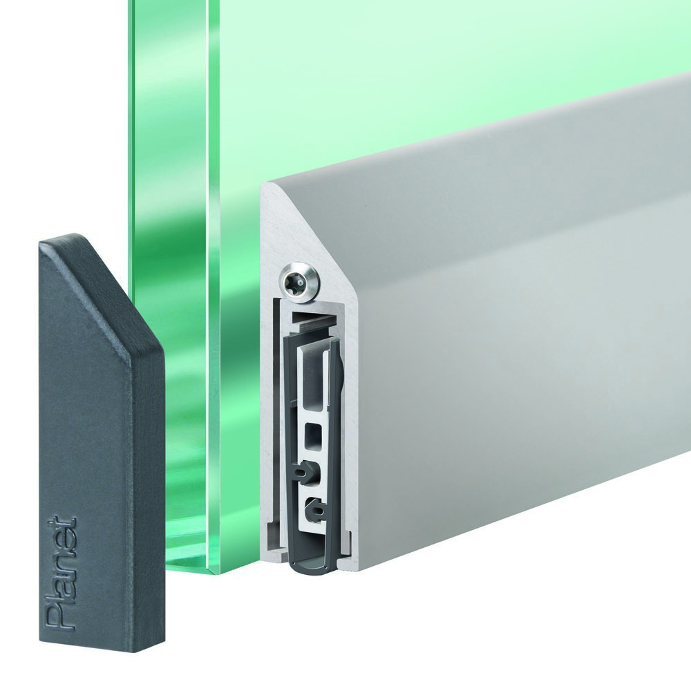 PLANET Glastürdichtung KG-SM-Set schmal, Silikon Produktbild img4 L