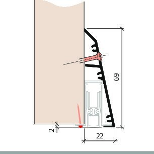 PLANET Abdeckprofil Sockel, Aluminium Produktbild img12 L