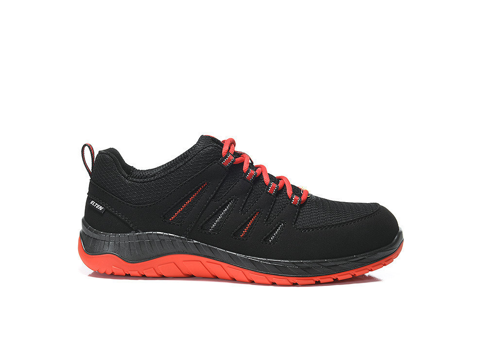 ELTEN Sicherheitsschuh MADDOX black-red Low Produktbild img2 L