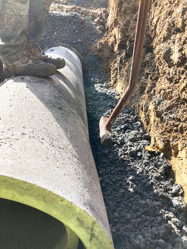 müba Rohrbettungs-Verdichter Typ 200, lackiert Produktbild img2 L