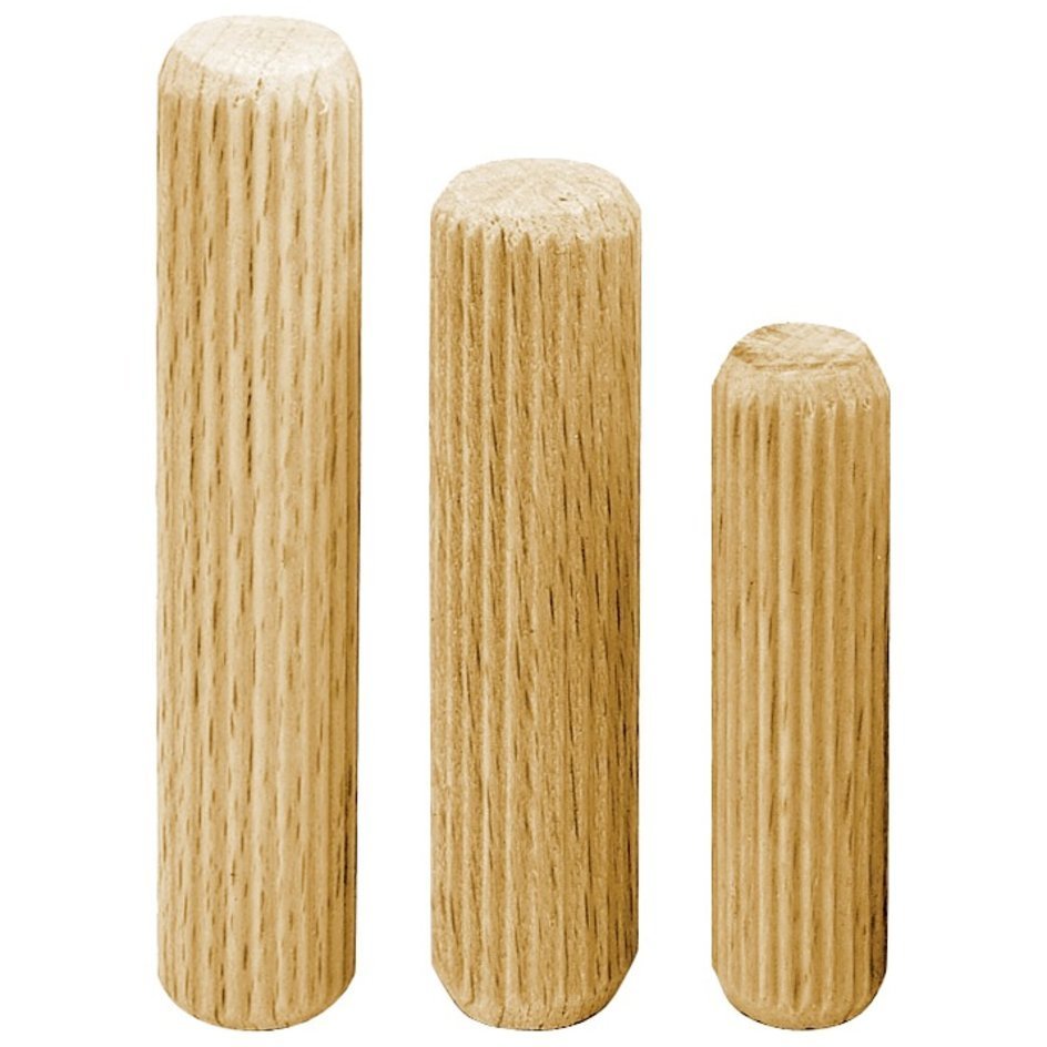 FACETT, Langholzdübel, Buche geriffelt Produktbild img1 L