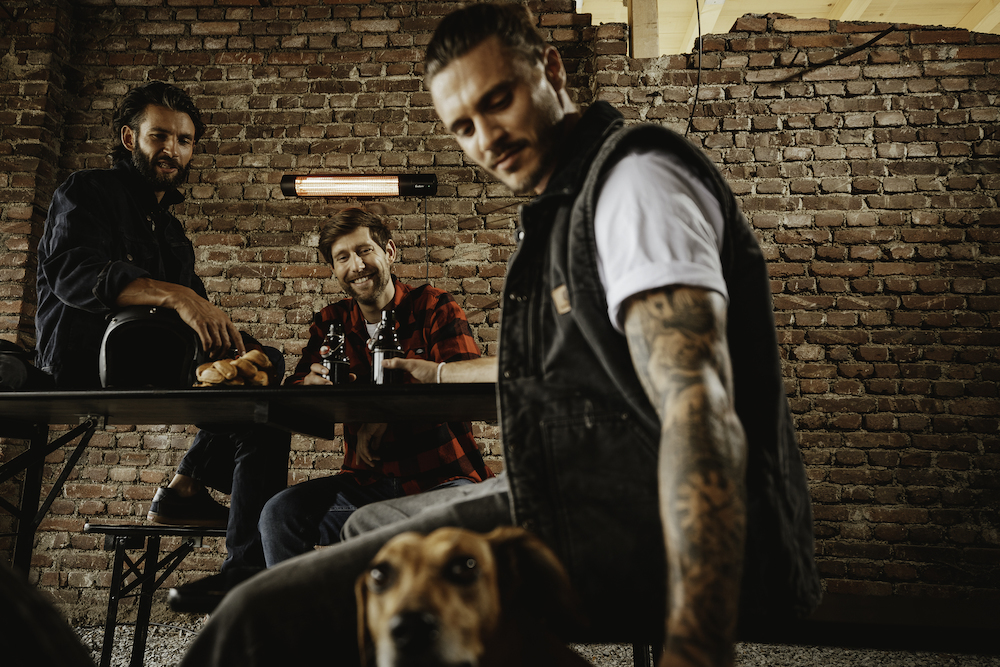 Enders Terrassen-Heizstrahler Oxeo 2000 W, Wandstrahler, schwarz Produktbild img2 L