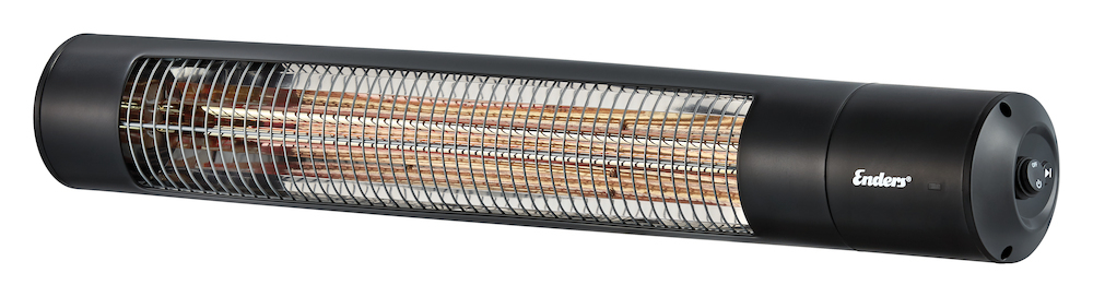 Enders Terrassen-Heizstrahler Oxeo 2000 W, Wandstrahler, schwarz Produktbild img3 L