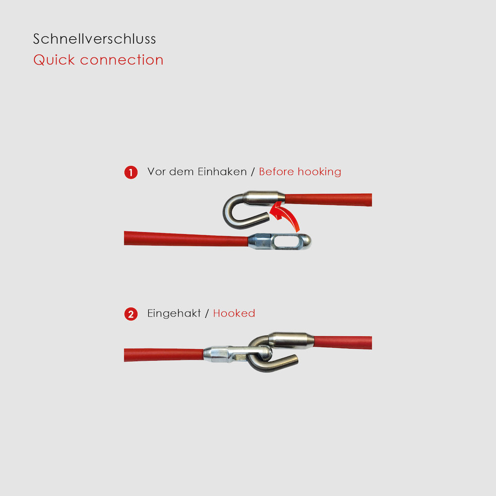 RUNPOTEC Kabeleinziehstrumpf ø 6-9mm Produktbild img3 L