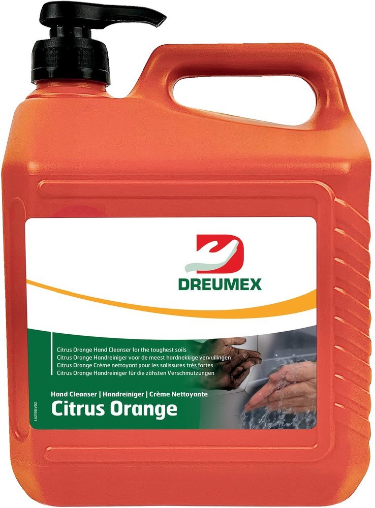 DREUMEX Citrus Orange Handreiniger 3,78L Produktbild img1 L