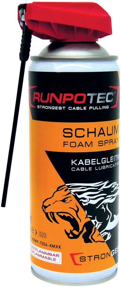 RUNPOTEC Gleitmittel 400ml Spraydose Kab säurefrei Kst/Metall/Beton wasserlöslich Produktbild img1 L