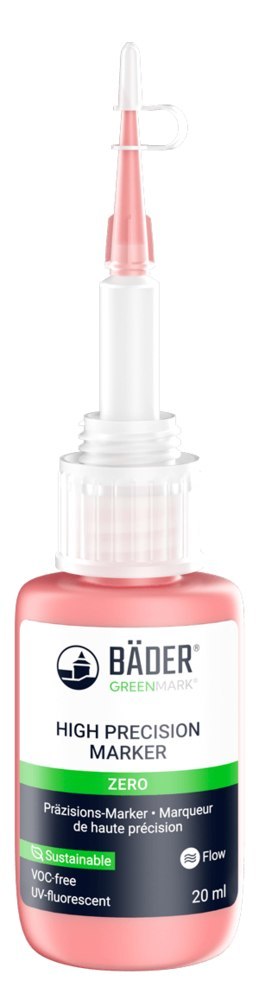 Bäder High Precision Marker fluoreszierender Sicherungslack, neonrot Produktbild img3 L