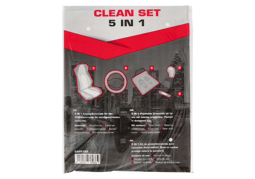Serwo Einweg-SchutzsetClean Set 5in 1 Clean Set 5 in 1 /100 Set per Box Produktbild img4 L