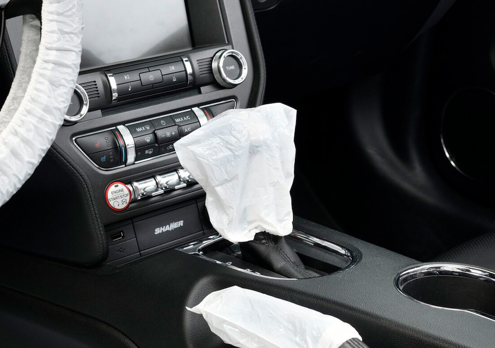 Serwo Schaltknüppelschoner 13x14cm weiß Produktbild img1 L