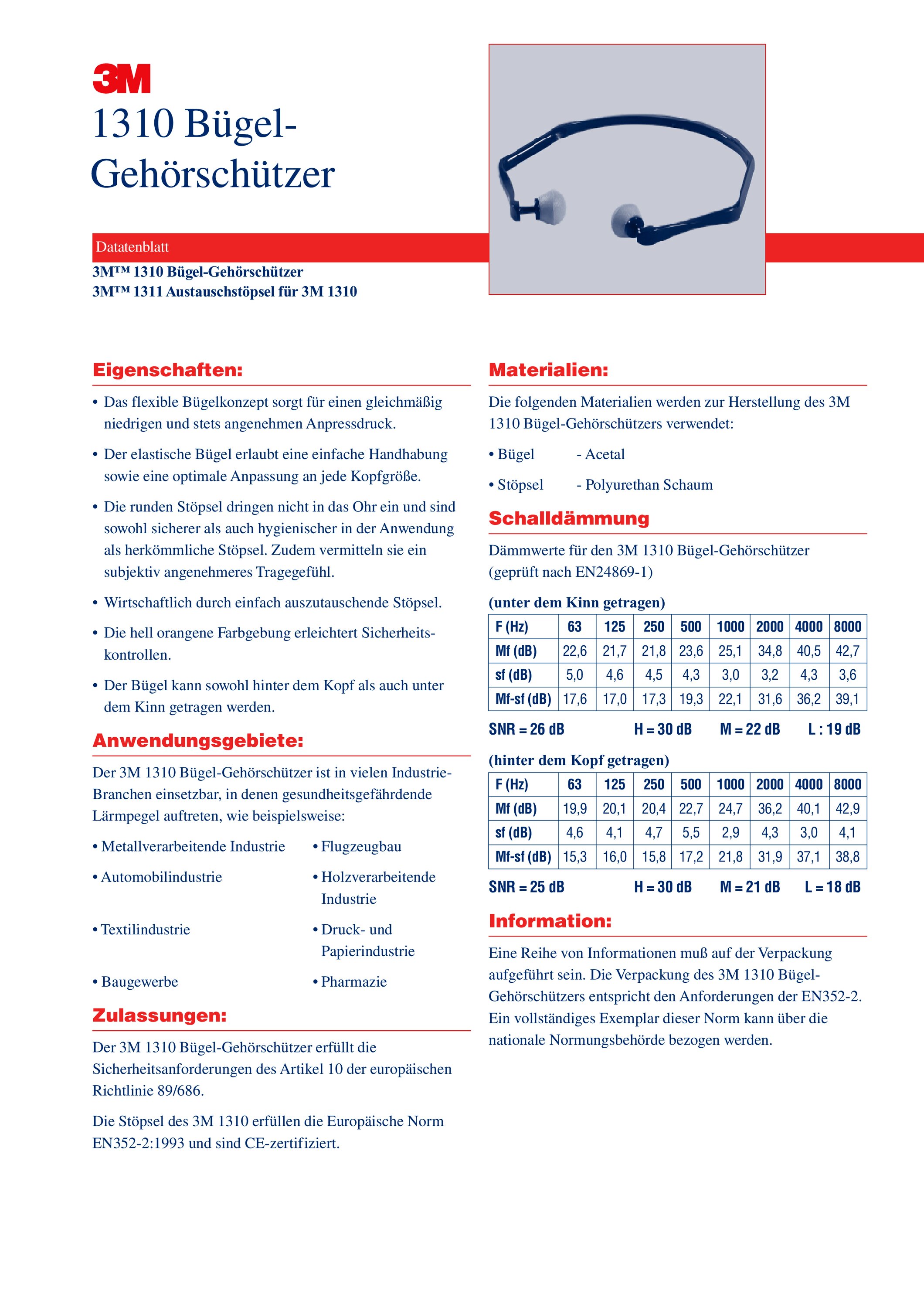 EAR Ersatzstöpsel 3M E-A-R Produktbild img3 L