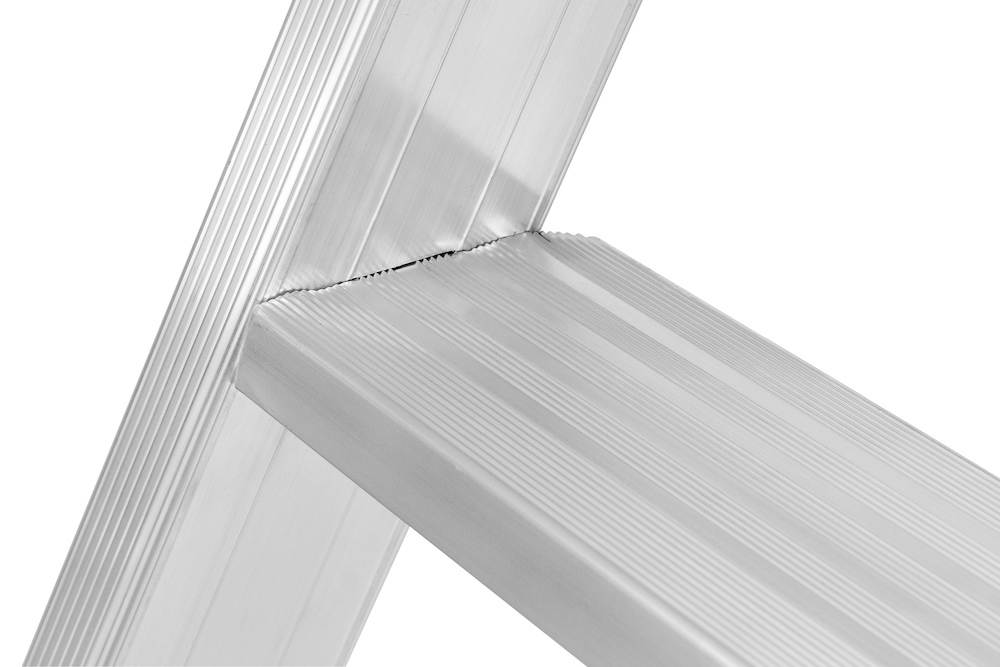 HYMER Stufenmehrzweckleiter, dreiteilig Produktbild img2 L