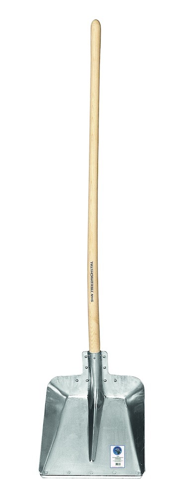 SHW Friedrichstal Alu-Randschaufel mit Kante und Hartholzstiel Produktbild img1 L