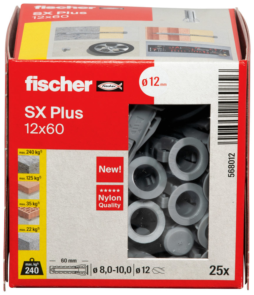 fischer Spreizdübel SX Plus Produktbild img4 L