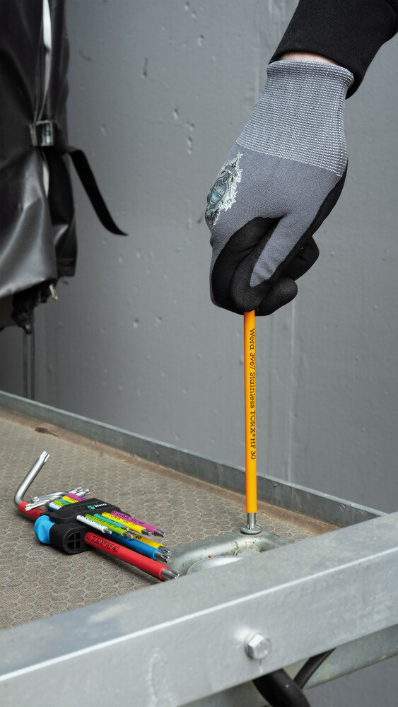 Wera 3967/9 TX SXL Multicolour HF Stainless 1 Winkelschlüsselsatz mit Haltefunktion, Edelstahl, 9-teilig Produktbild img7 L