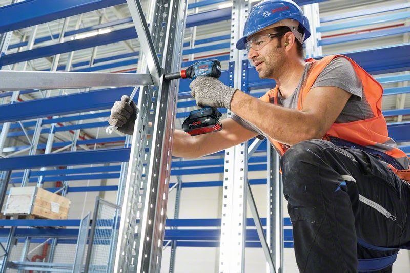 BOSCH Akku-Drehschlagschrauber GDX 18V-210 C 1/4" + 1/2" 2x 4,0Ah ProCORE, L-Boxx Produktbild img4 L