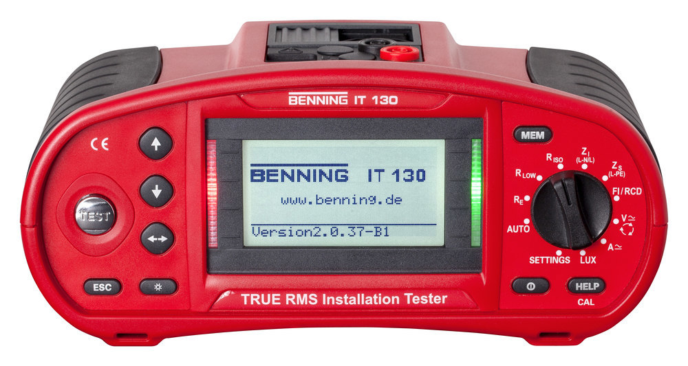 BENNING Installationsprüfgerät IT 130 TRMS Produktbild img2 L