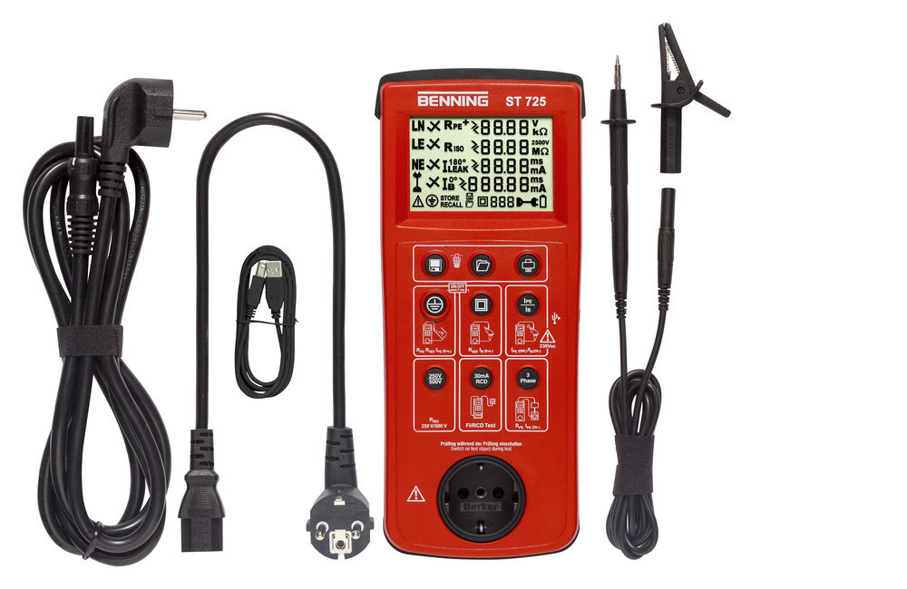 BENNING Gerätetester ST 710 Produktbild img3 L