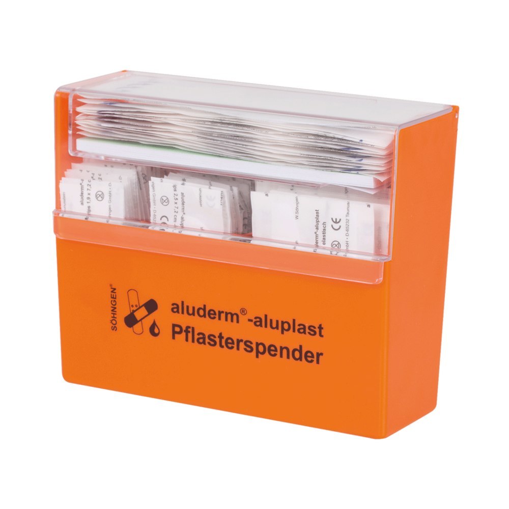 Aluderm Pflasterspender (gefüllt) aluderm®-aluplast, orange 115 Stück Produktbild img5 L