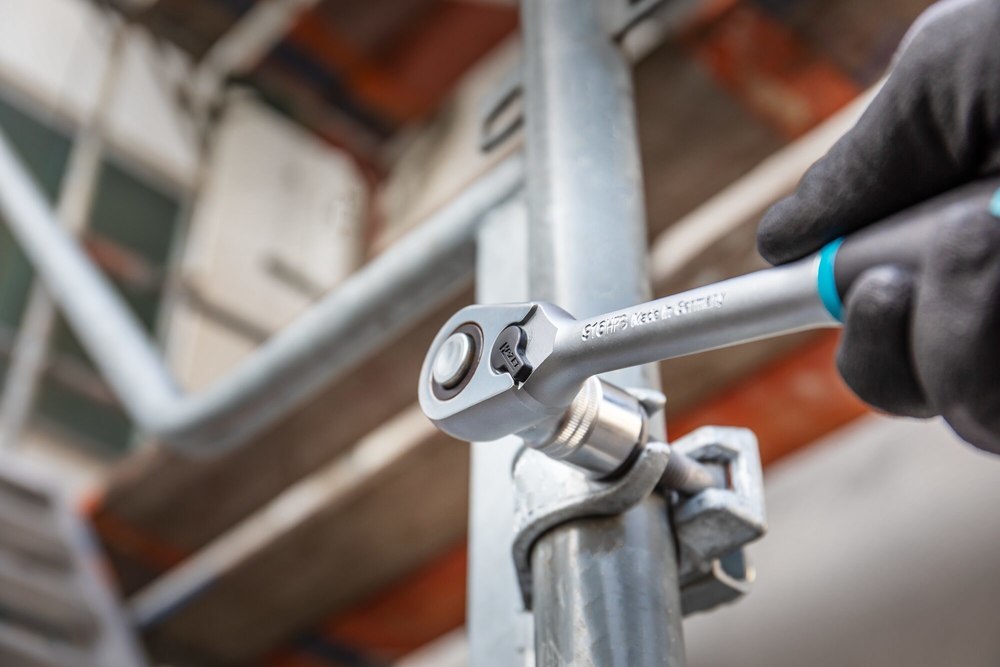 HAZET HiPer Feinzahn-Umschaltknarre ∙ Sicherheitsverriegelung 916HPS ∙ Vierkant 12,5 mm (1/2 Zoll) Produktbild img2 L