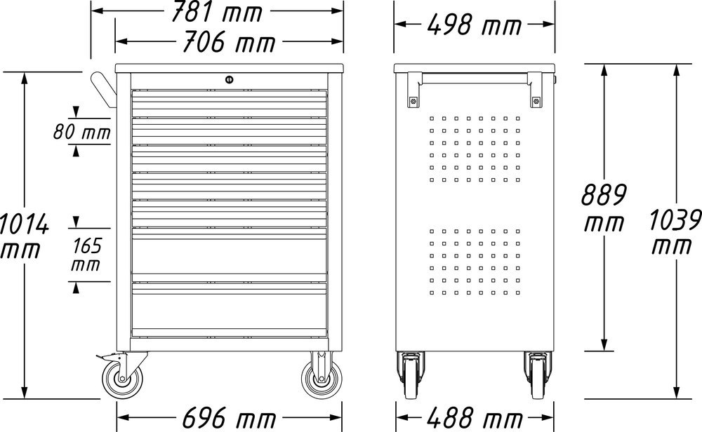 Hazet Werkstattw. 178N- Produktbild img6 L
