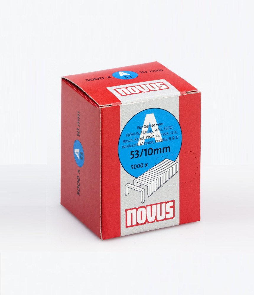 NOVUS Klammer Typ 53/10, 5.000 Stück Produktbild img1 L