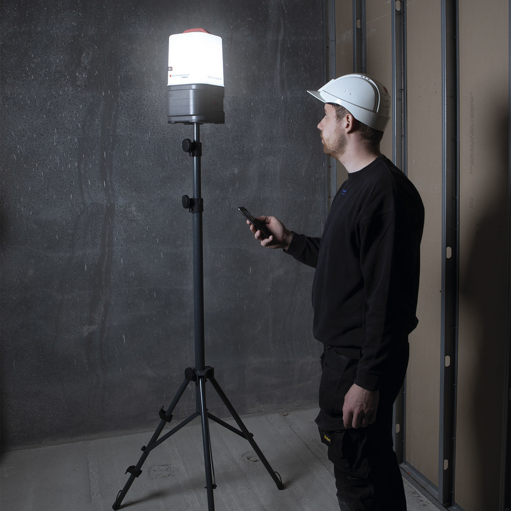 SCANGRIP Akku-Arbeitsleuchte AREA 10 CONNECT 1000-10000Lumen ohne Akku Produktbild img5 L