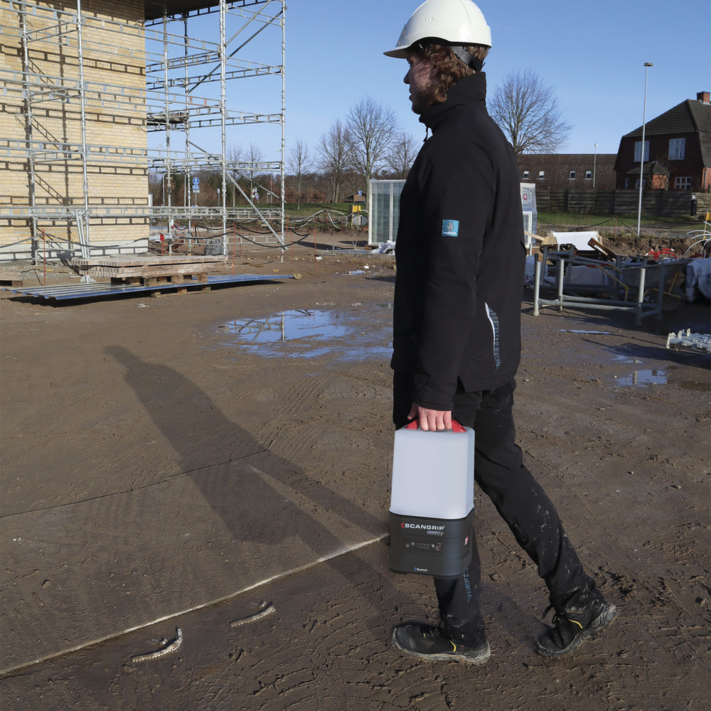 SCANGRIP Akku-Arbeitsleuchte AREA 10 CONNECT 1000-10000Lumen ohne Akku Produktbild img17 L