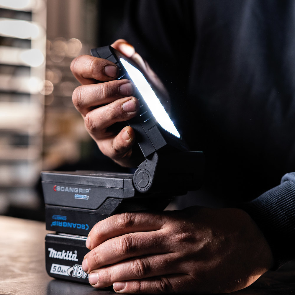 SCANGRIP Akku-Arbeitsleuchte BASIC CONNECT 1000Lumen ohne Akku Produktbild img16 L