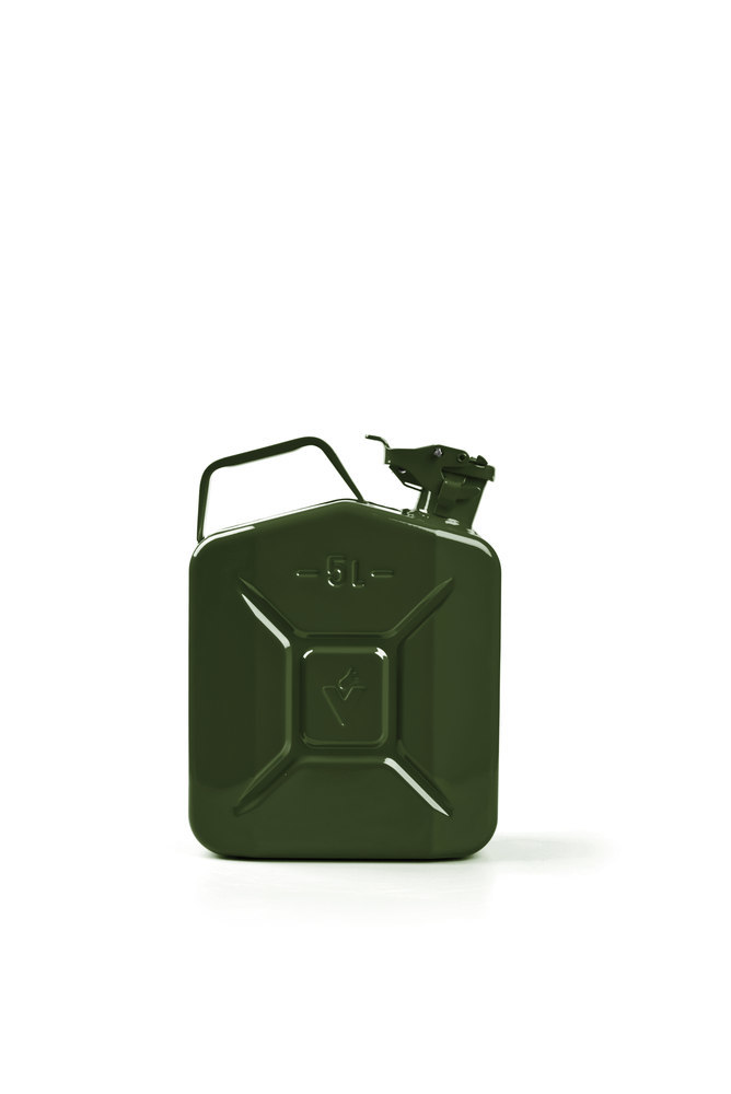 VALPRO Benzinkanister Stahlblech 5l Oliv Produktbild img3 L