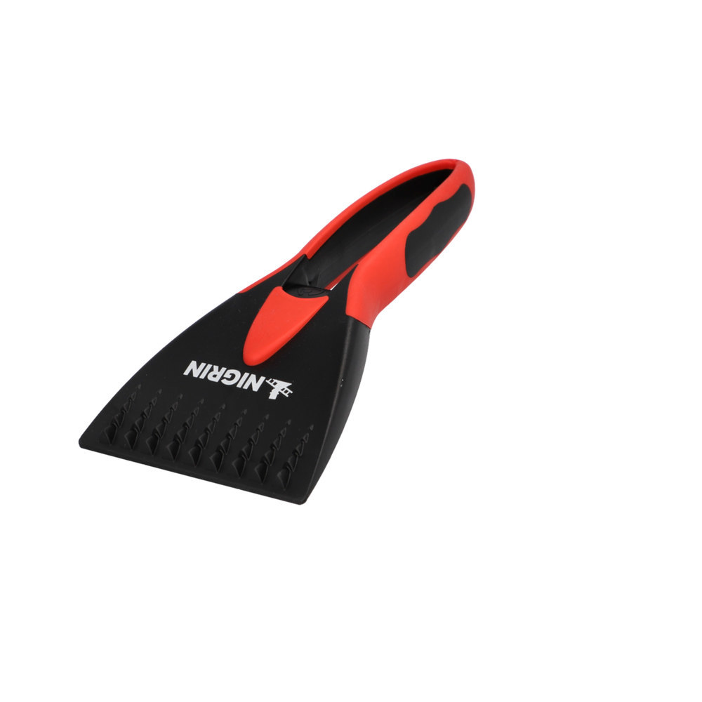 NIGRIN Eisschaber sw/rt mit ergonomischem Softgriff Produktbild img1 L