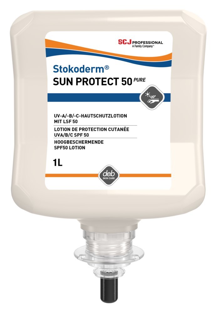 Stokoderm UV-Hautschutz  Sun Protect 50 PURE Kartusche 1000ml VE 1 Kartusche Produktbild img1 L