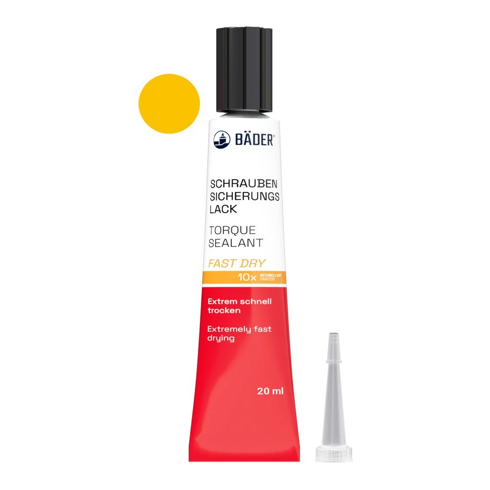 Bäder Schraubensicherungslack  Fast Dry 20ml Tube orange Produktbild img1 L