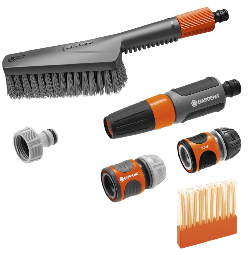 Gardena Cleansystem Grundausstattung S soft, Handbürste S soft, Basics Produktbild img1 L