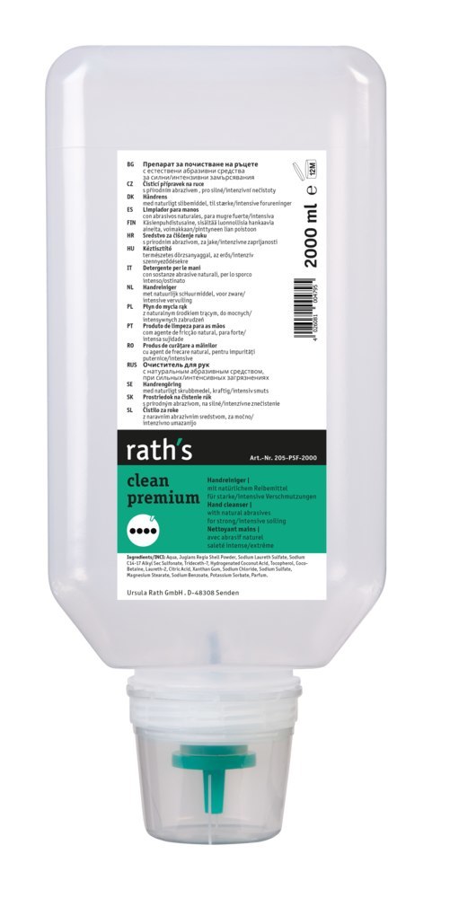 rath's clean premium Handreiniger 2 Liter-Softflasche Produktbild img1 L